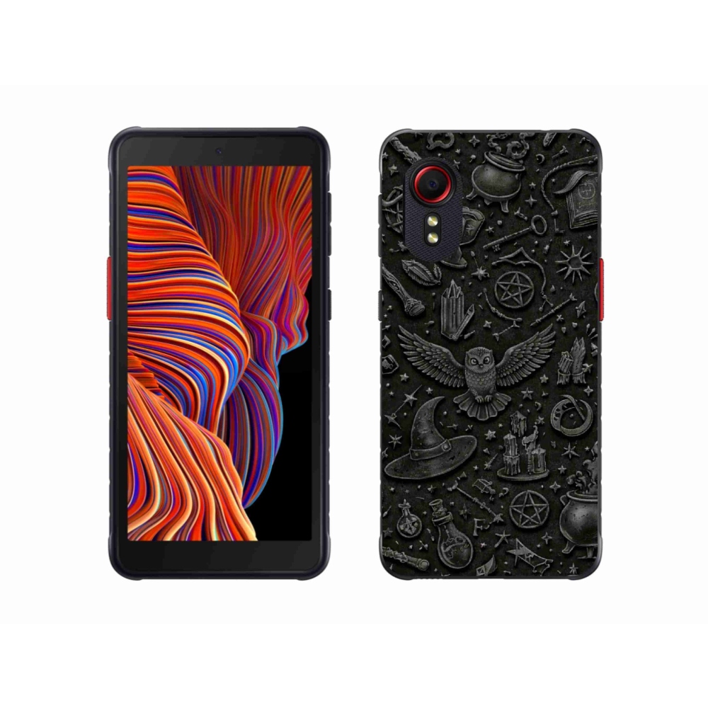 Gelový kryt mmCase na Samsung Galaxy Xcover 5 - tmavý magický svět