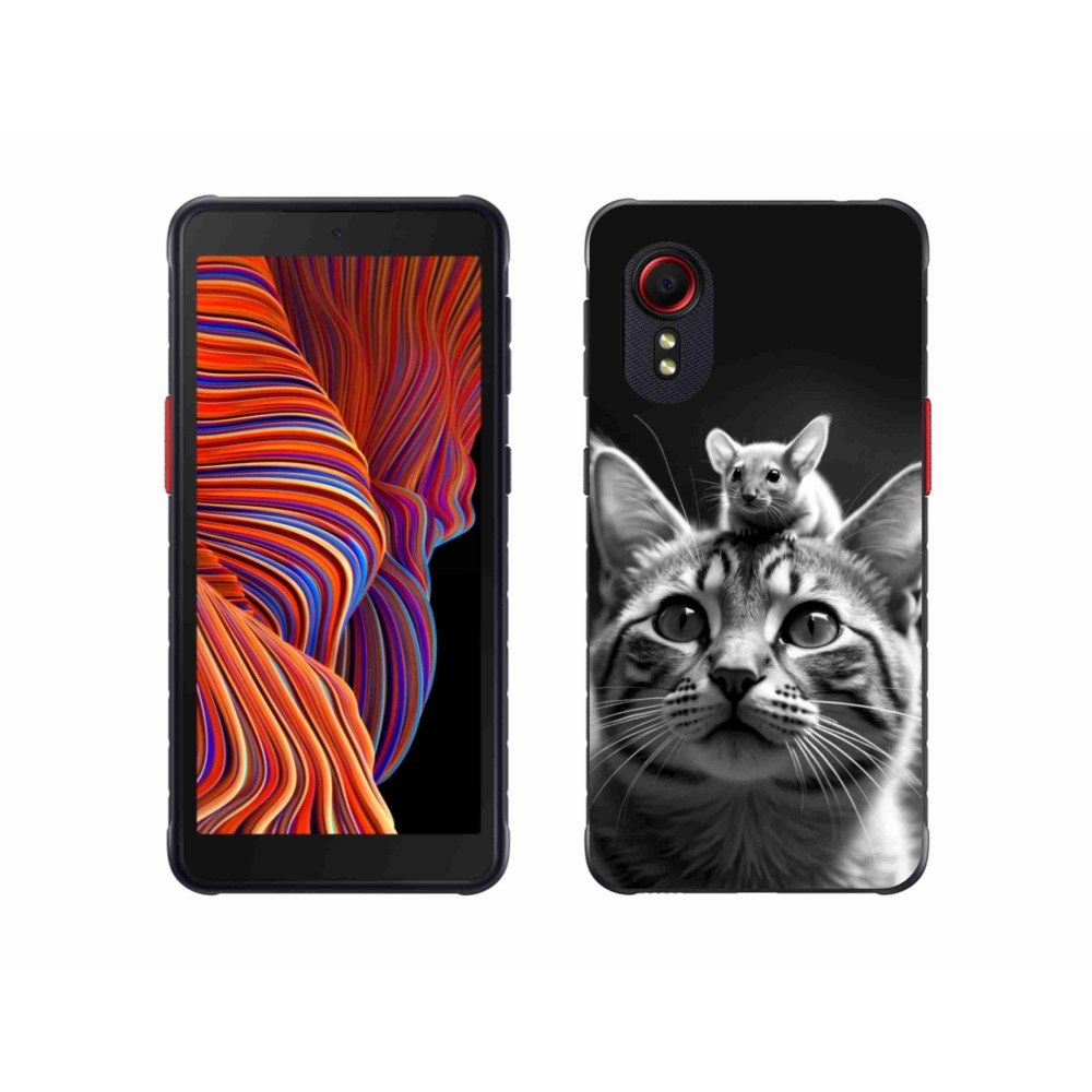 Gelový kryt mmCase na Samsung Galaxy Xcover 5 - zvířecí přátelství 2