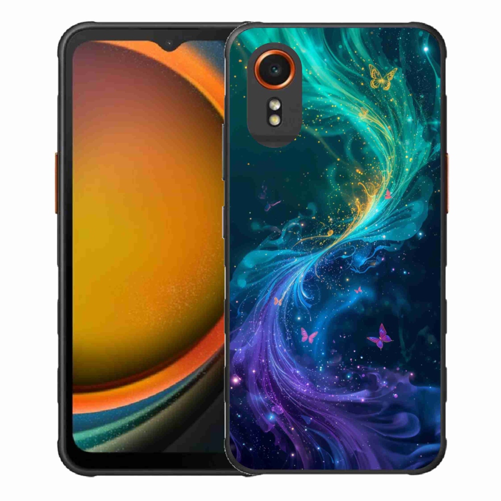 Gelový kryt mmCase na Samsung Galaxy Xcover 7 - abstraktní motiv 31