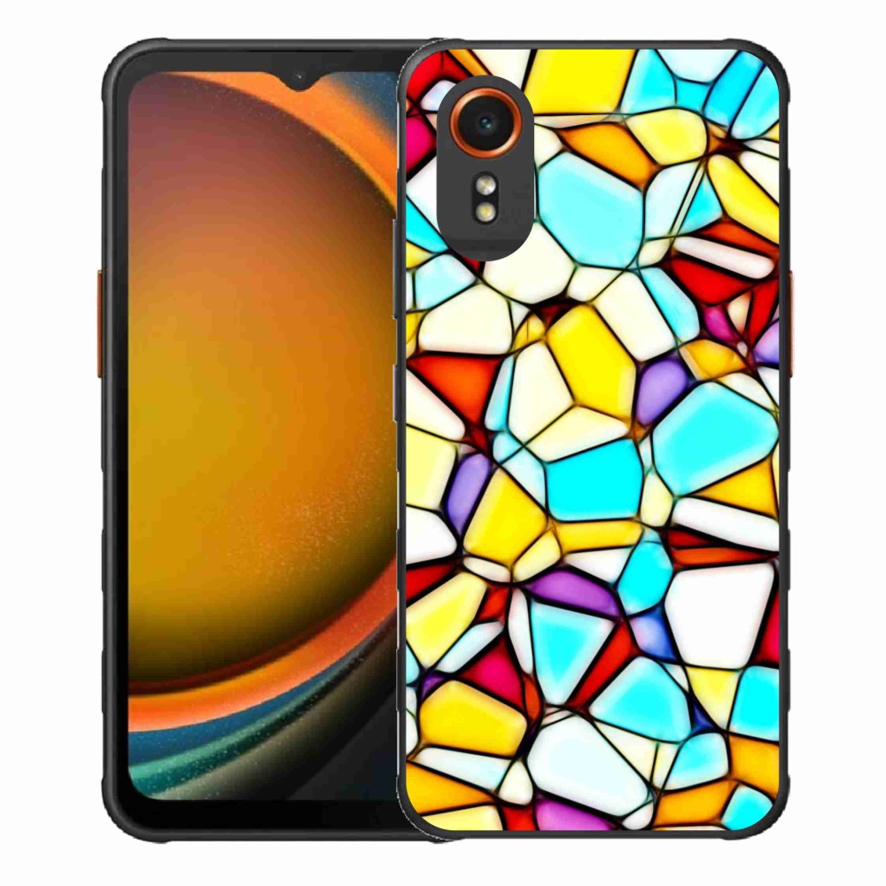 Gelový kryt mmCase na Samsung Galaxy Xcover 7 - abstraktní motiv 40