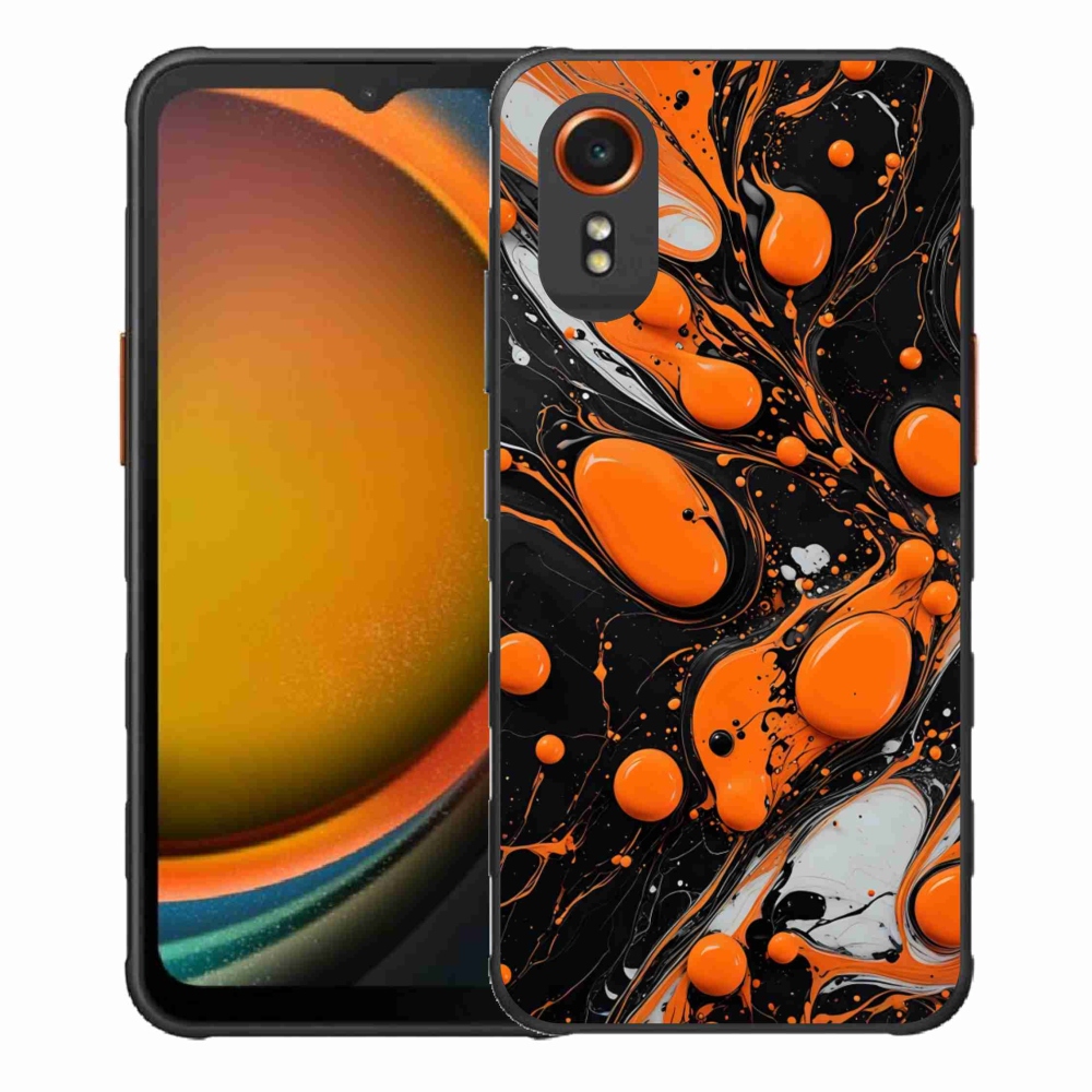 Gelový kryt mmCase na Samsung Galaxy Xcover 7 - abstraktní motiv 41