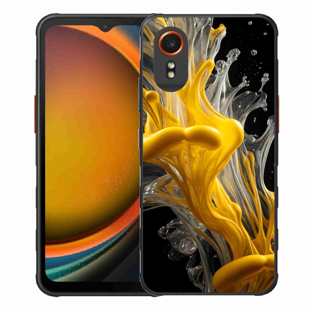Gelový kryt mmCase na Samsung Galaxy Xcover 7 - abstraktní motiv 48