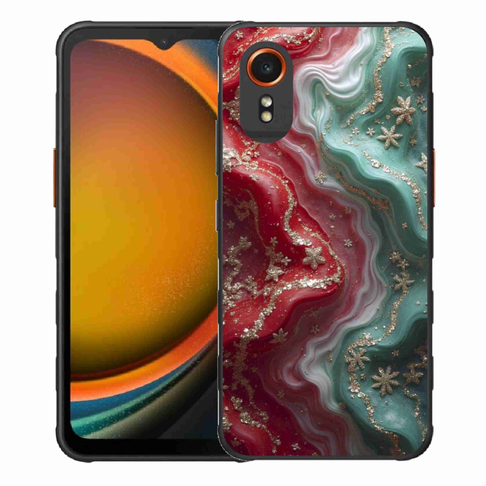 Gelový kryt mmCase na Samsung Galaxy Xcover 7 - abstraktní motiv 54