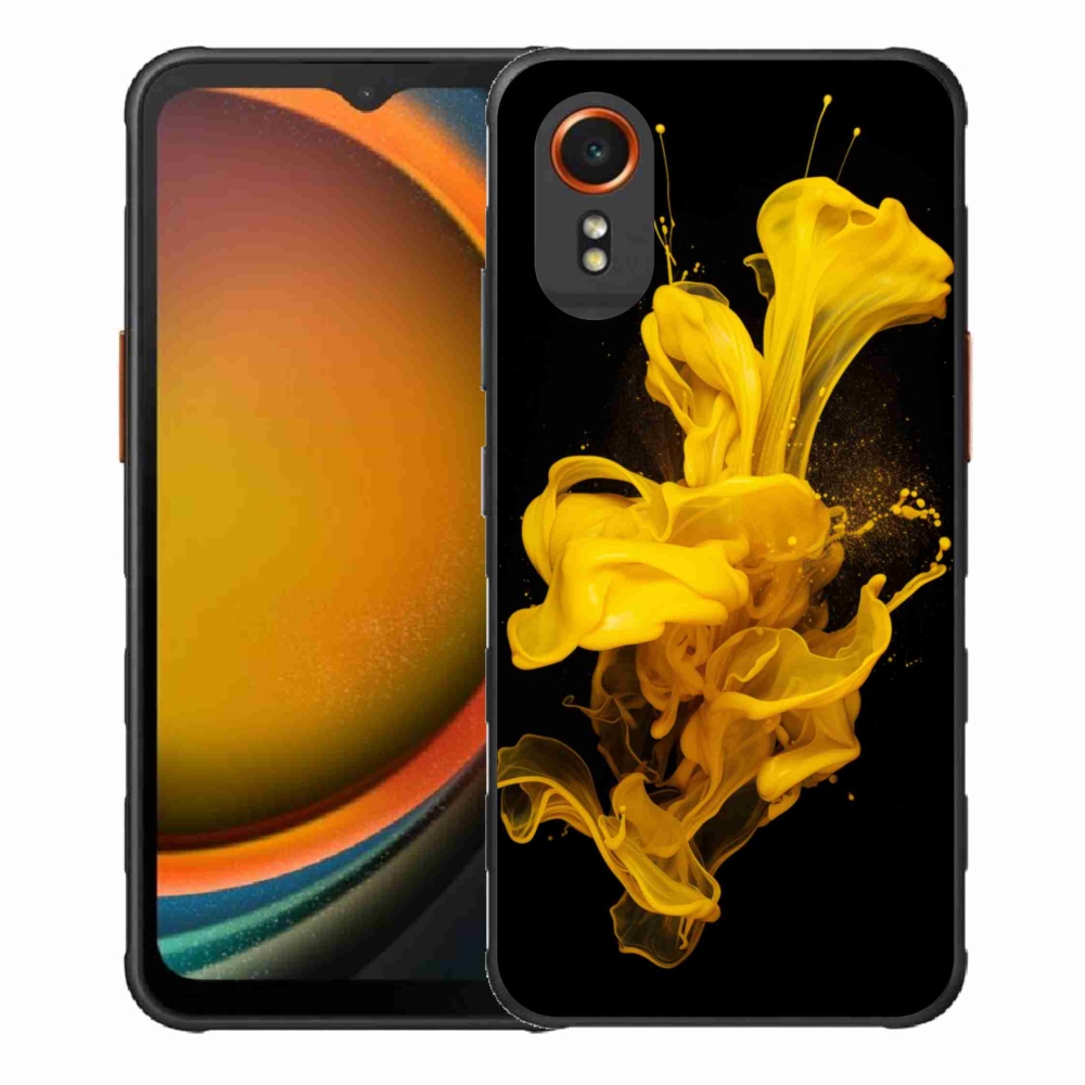 Gelový kryt mmCase na Samsung Galaxy Xcover 7 - abstraktní motiv 56
