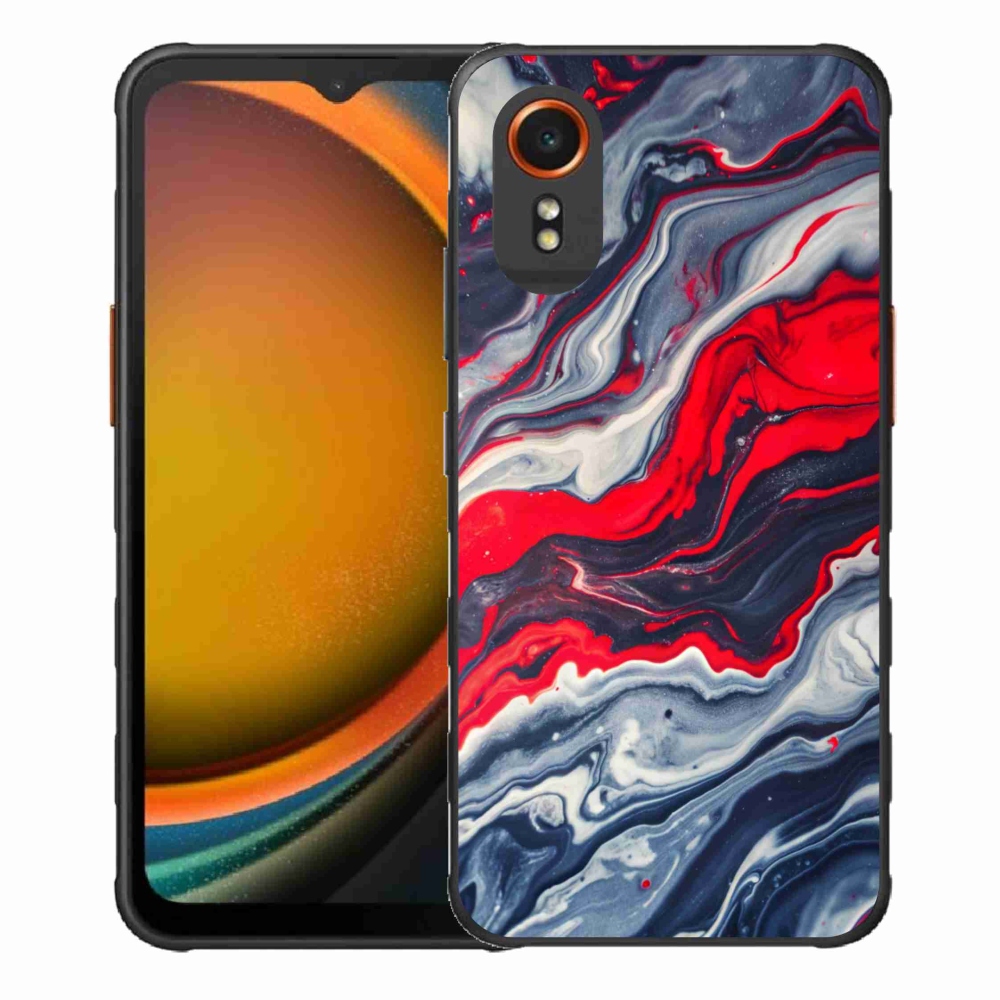 Gelový kryt mmCase na Samsung Galaxy Xcover 7 - abstraktní motiv 59