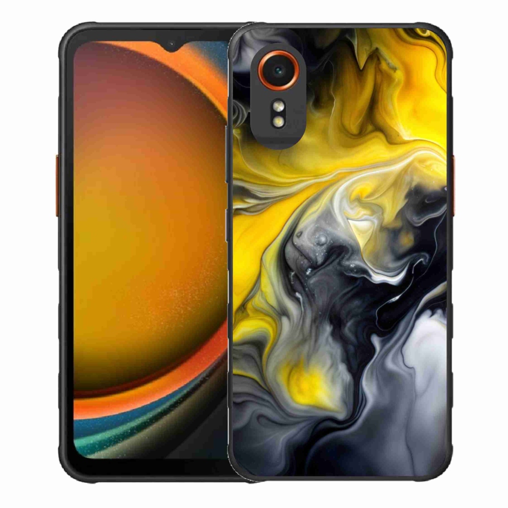 Gelový kryt mmCase na Samsung Galaxy Xcover 7 - abstraktní motiv 60