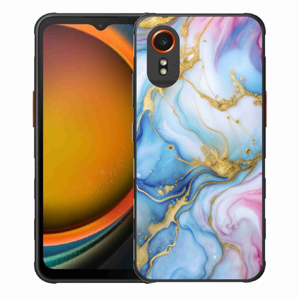Gelový kryt mmCase na Samsung Galaxy Xcover 7 - abstraktní motiv 61