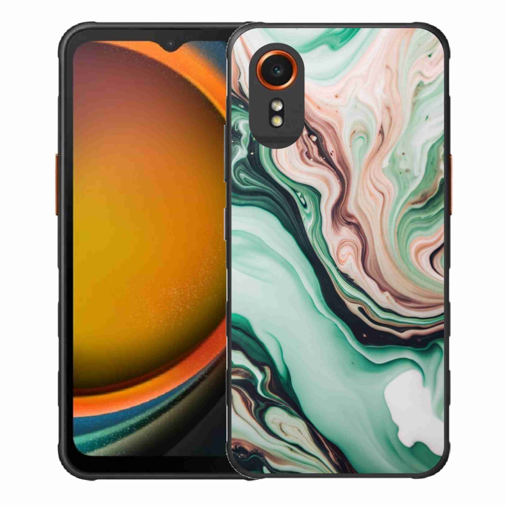 Gelový kryt mmCase na Samsung Galaxy Xcover 7 - abstraktní motiv 62