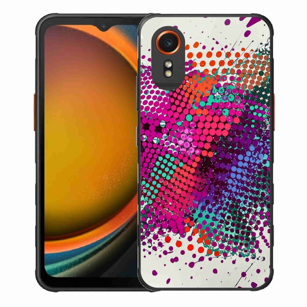 Gelový kryt mmCase na Samsung Galaxy Xcover 7 - abstraktní motiv 65