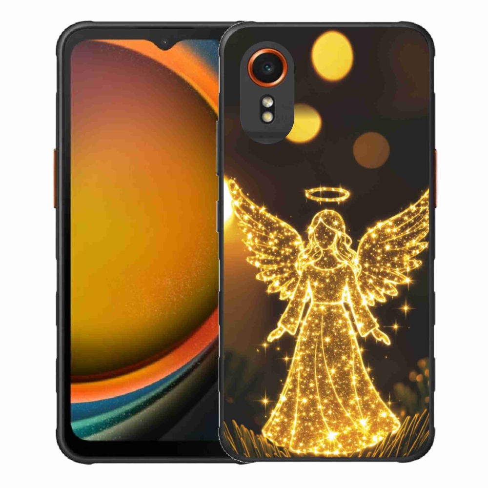 Gelový kryt mmCase na Samsung Galaxy Xcover 7 - anděl