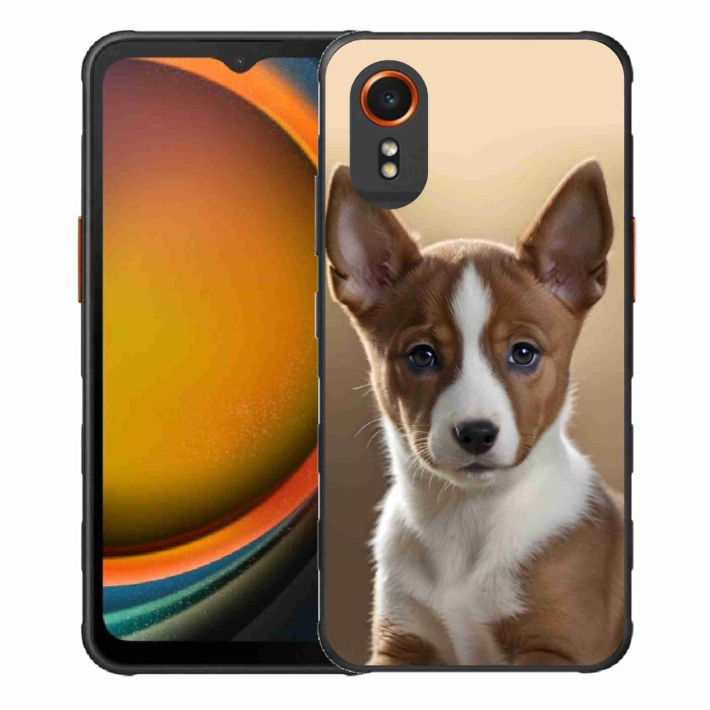 Gelový kryt mmCase na Samsung Galaxy Xcover 7 - basenji