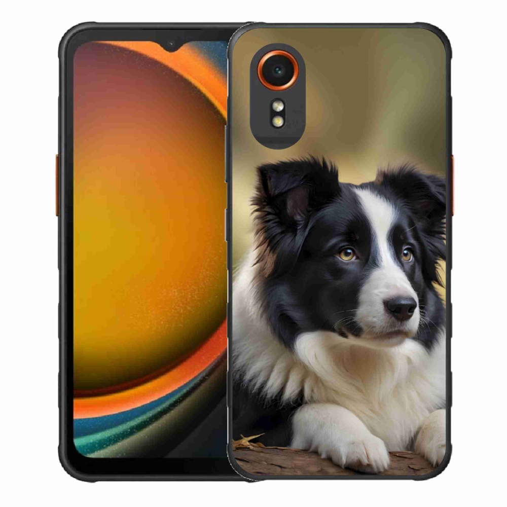 Gelový kryt mmCase na Samsung Galaxy Xcover 7 - border kolie 2