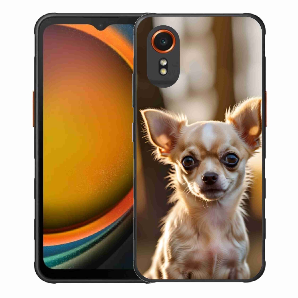 Gelový kryt mmCase na Samsung Galaxy Xcover 7 - čivava 6