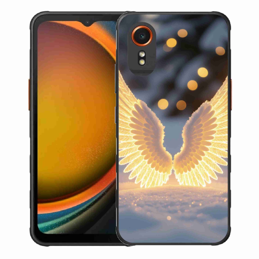 Gelový kryt mmCase na Samsung Galaxy Xcover 7 - křídla