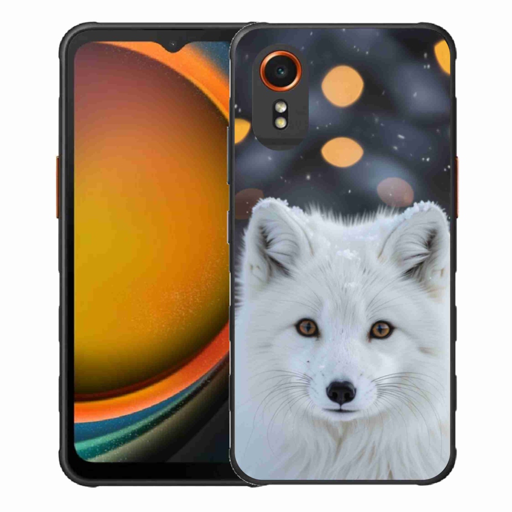 Gelový kryt mmCase na Samsung Galaxy Xcover 7 - liška polární