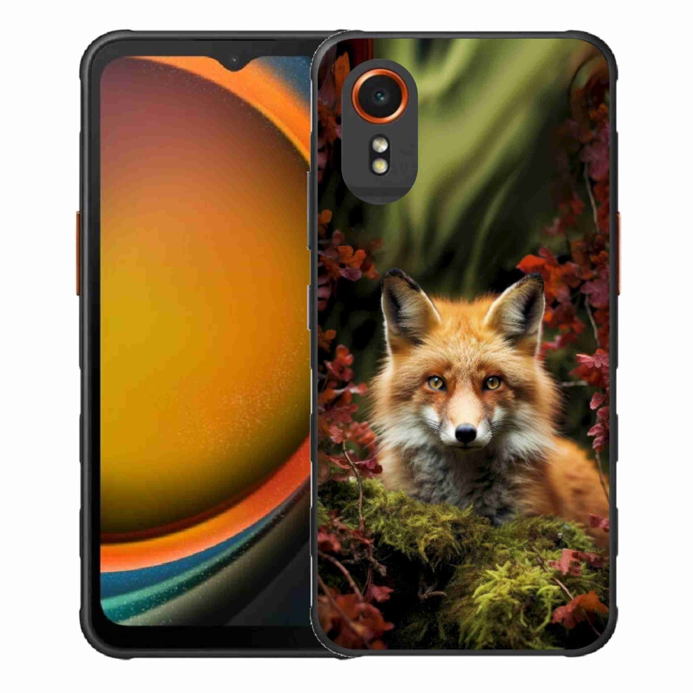 Gelový kryt mmCase na Samsung Galaxy Xcover 7 - liška v lese