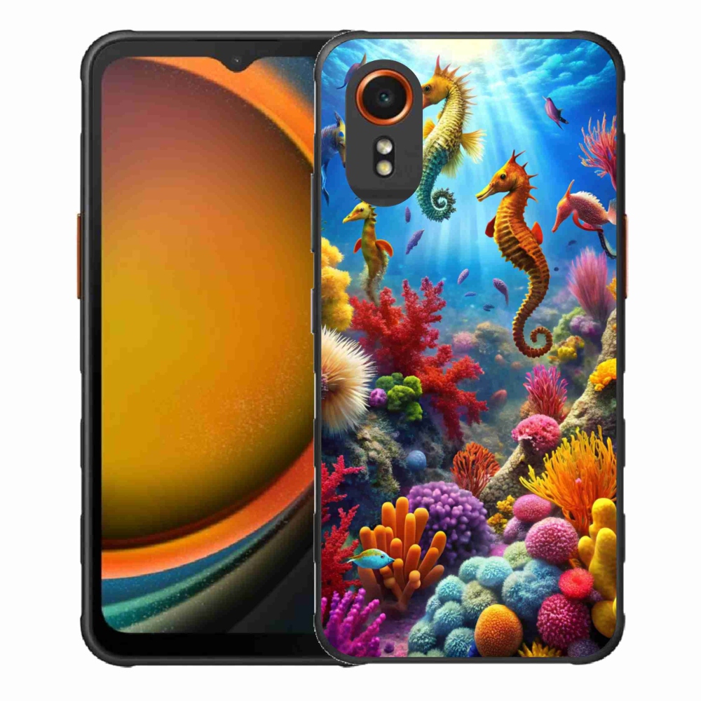 Gelový kryt mmCase na Samsung Galaxy Xcover 7 - mořský svět 3