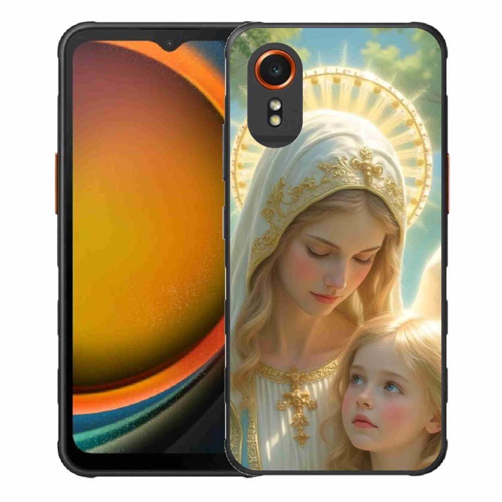 Gelový kryt mmCase na Samsung Galaxy Xcover 7 - náboženský motiv 2