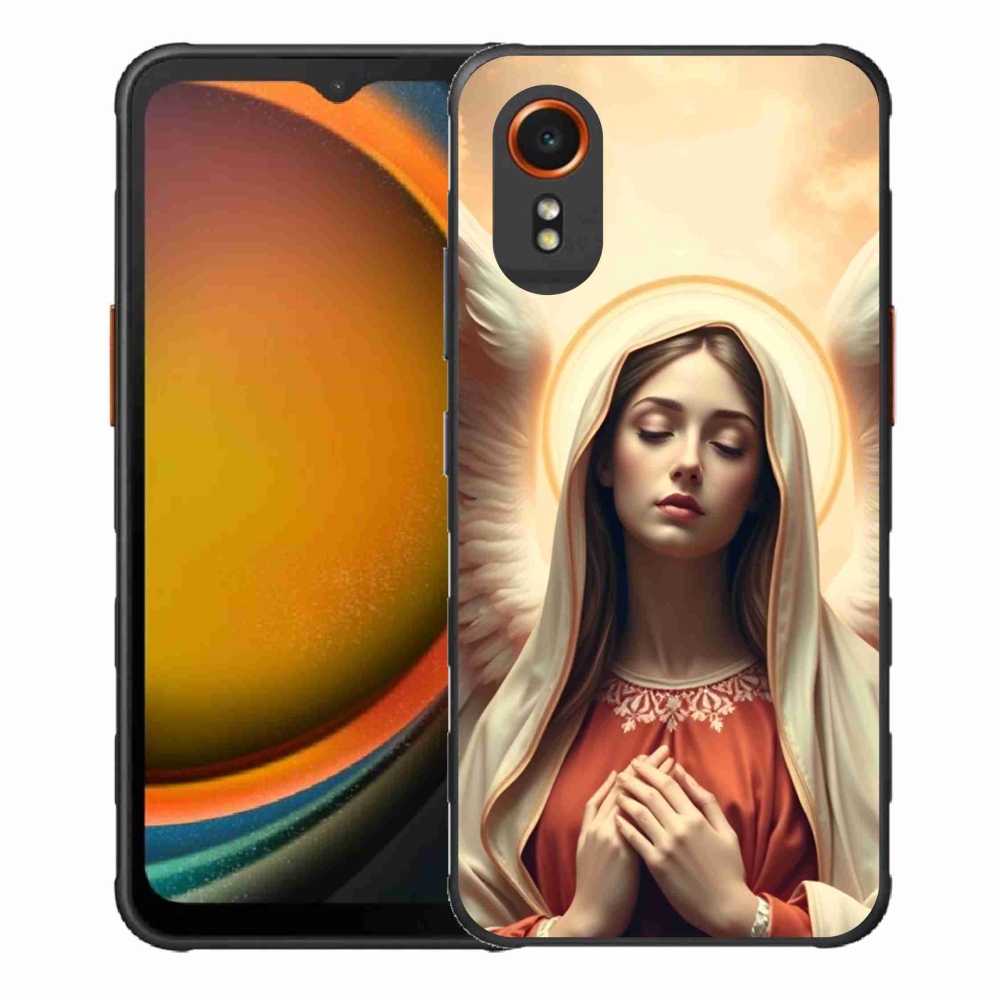 Gelový kryt mmCase na Samsung Galaxy Xcover 7 - náboženský motiv