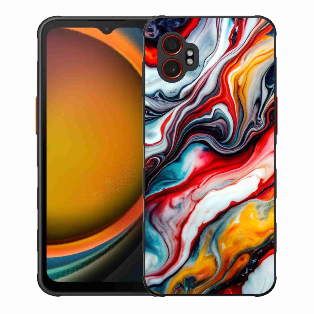 Gelový kryt mmCase na Samsung Galaxy Xcover 7 Pro - abstraktní motiv 35