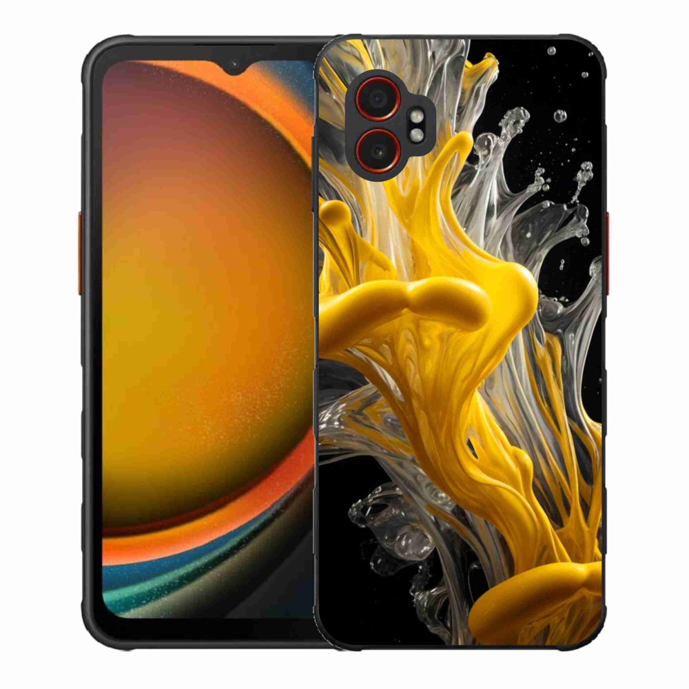 Gelový kryt mmCase na Samsung Galaxy Xcover 7 Pro - abstraktní motiv 48