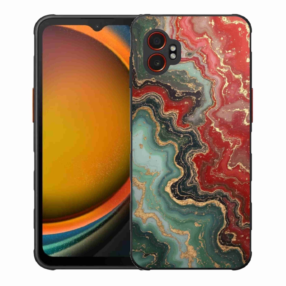 Gelový kryt mmCase na Samsung Galaxy Xcover 7 Pro - abstraktní motiv 55