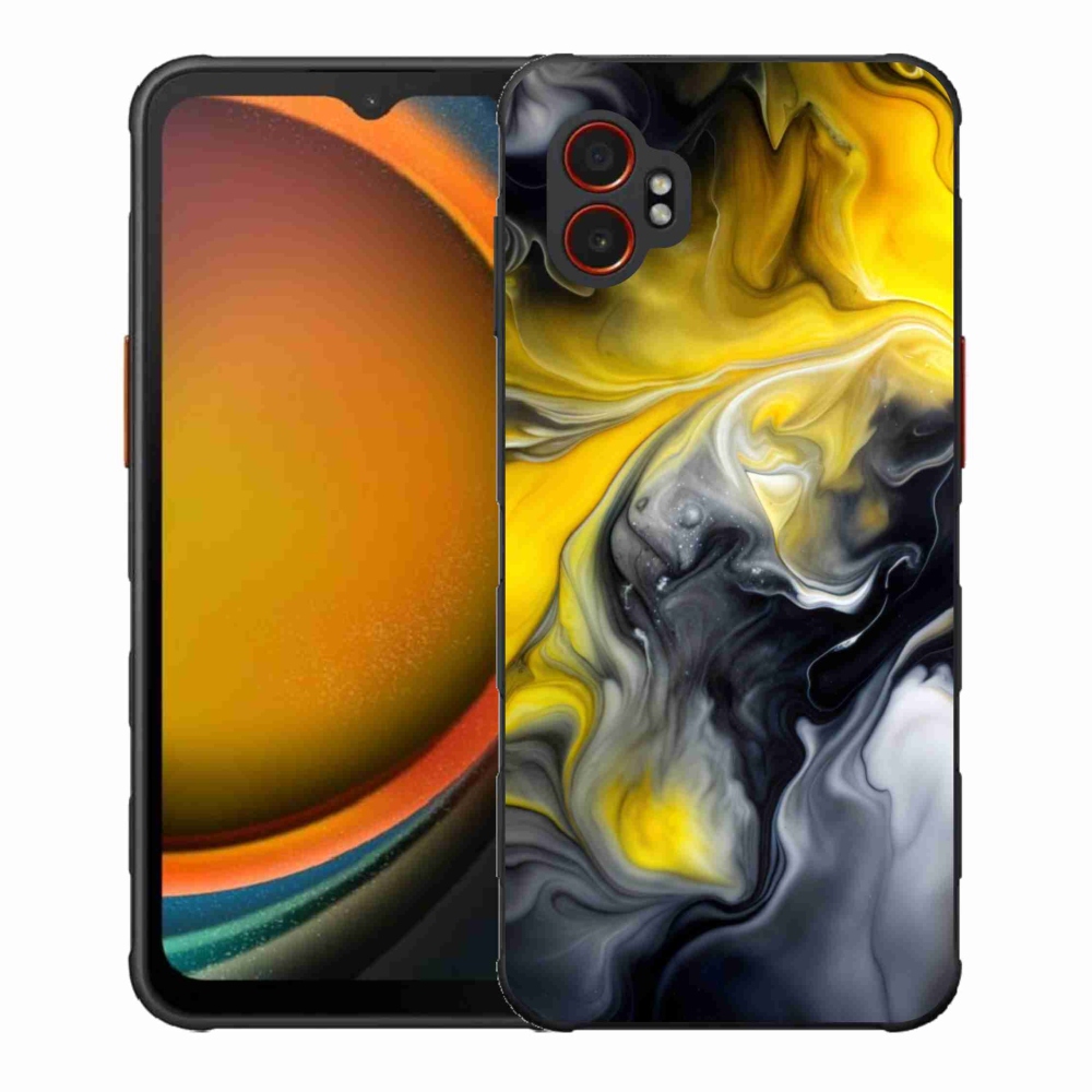 Gelový kryt mmCase na Samsung Galaxy Xcover 7 Pro - abstraktní motiv 60