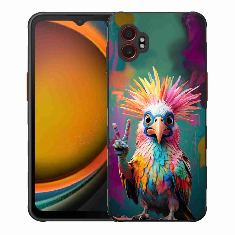 Gelový kryt mmCase na Samsung Galaxy Xcover 7 Pro - barevný rebel