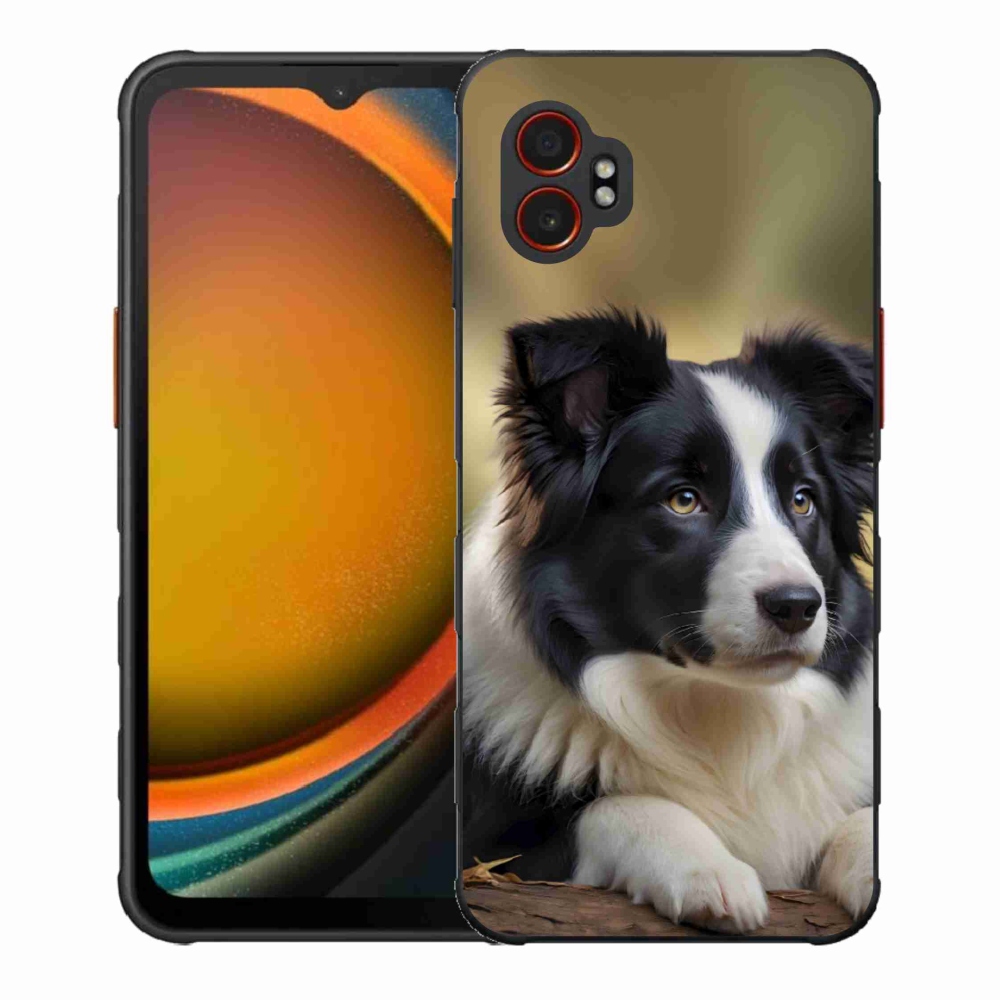 Gelový kryt mmCase na Samsung Galaxy Xcover 7 Pro - border kolie 2