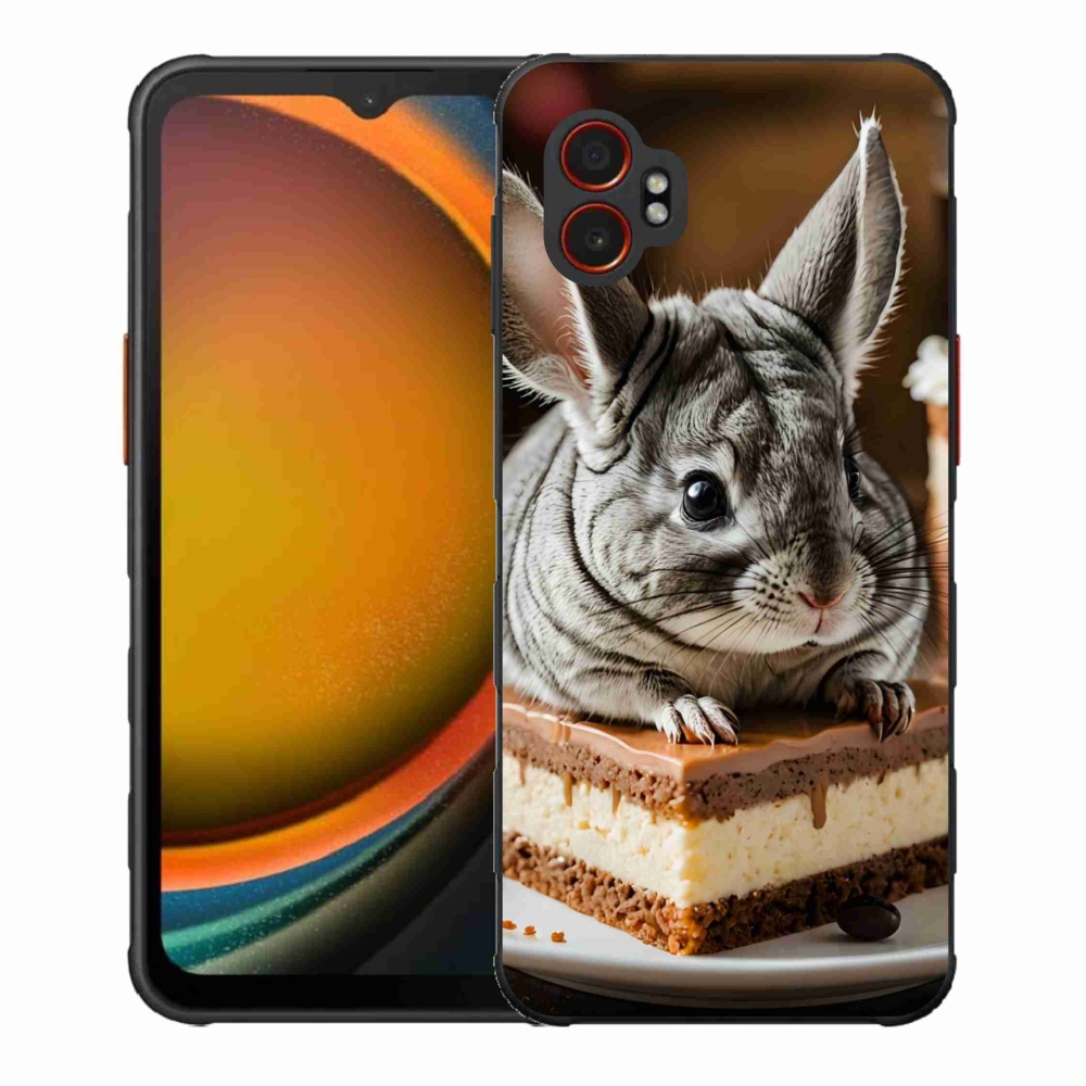 Gelový kryt mmCase na Samsung Galaxy Xcover 7 Pro - činčila