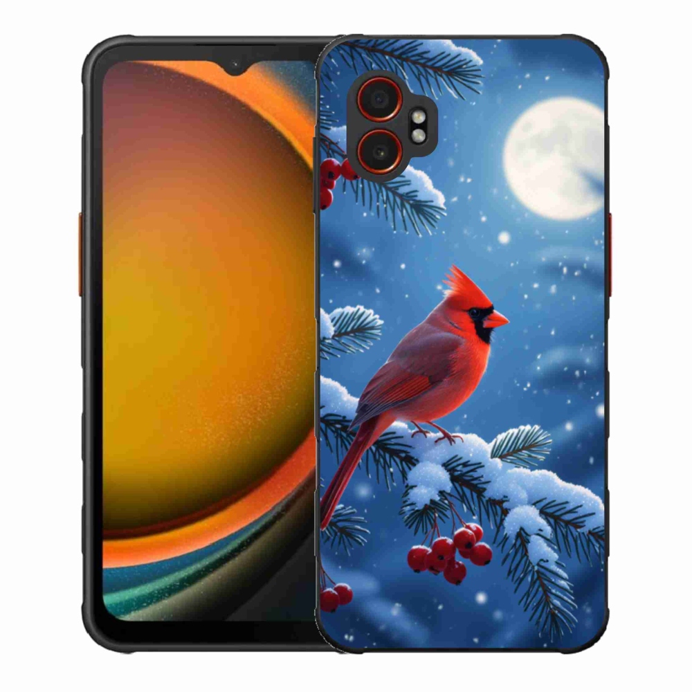 Gelový kryt mmCase na Samsung Galaxy Xcover 7 Pro - kardinál červený