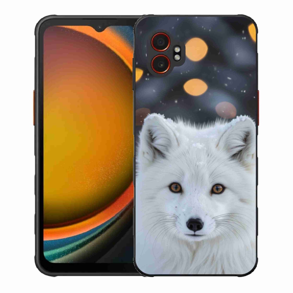 Gelový kryt mmCase na Samsung Galaxy Xcover 7 Pro - liška polární