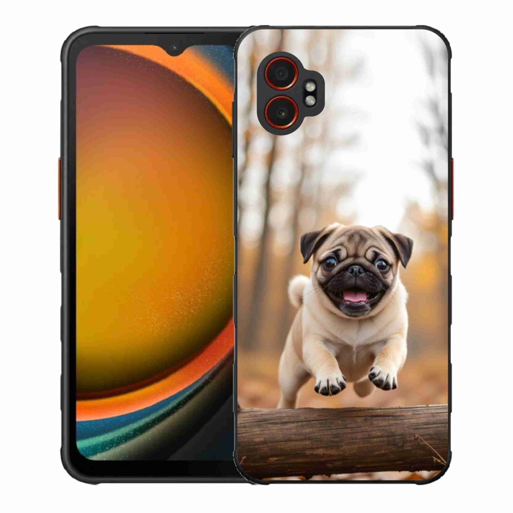 Gelový kryt mmCase na Samsung Galaxy Xcover 7 Pro - mops 2
