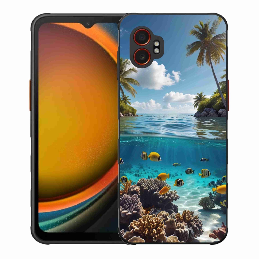 Gelový kryt mmCase na Samsung Galaxy Xcover 7 Pro - mořský svět 4