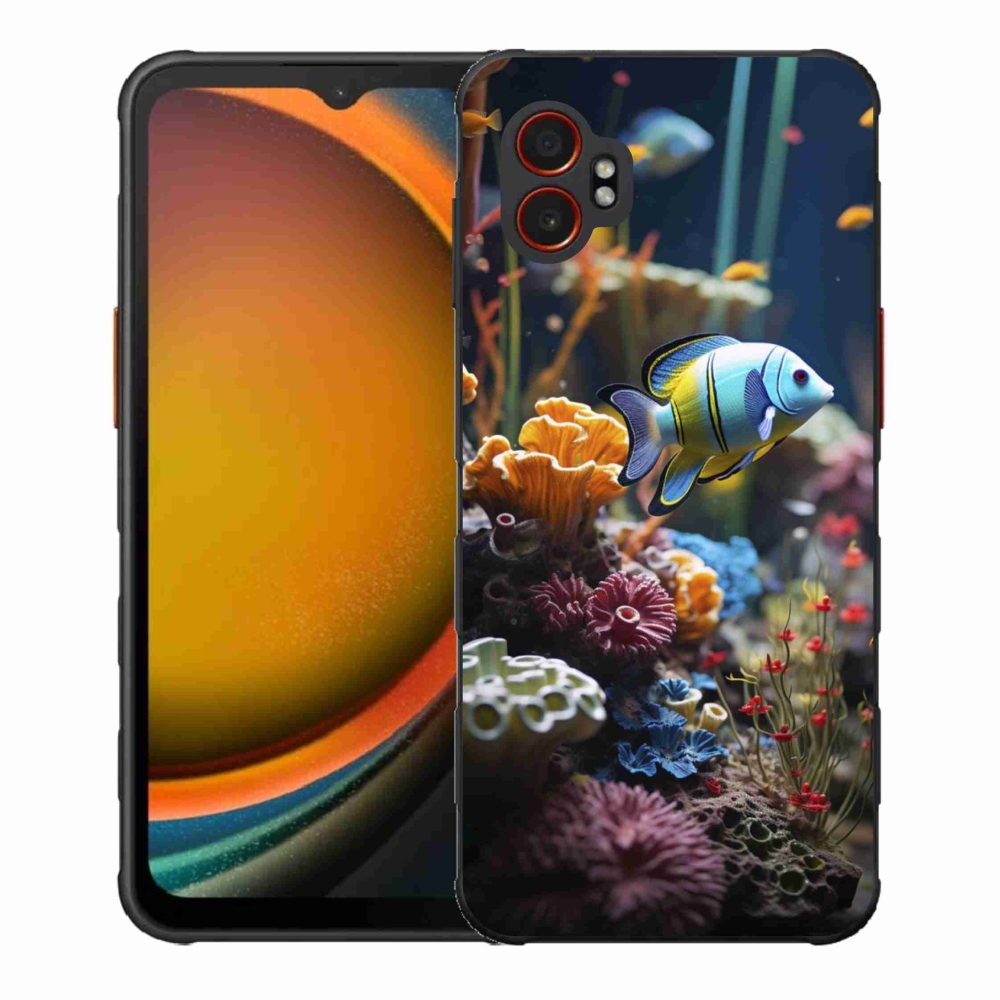 Gelový kryt mmCase na Samsung Galaxy Xcover 7 Pro - mořský svět 5