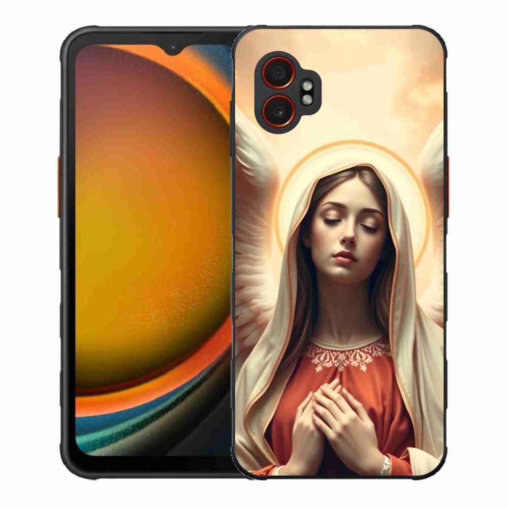 Gelový kryt mmCase na Samsung Galaxy Xcover 7 Pro - náboženský motiv