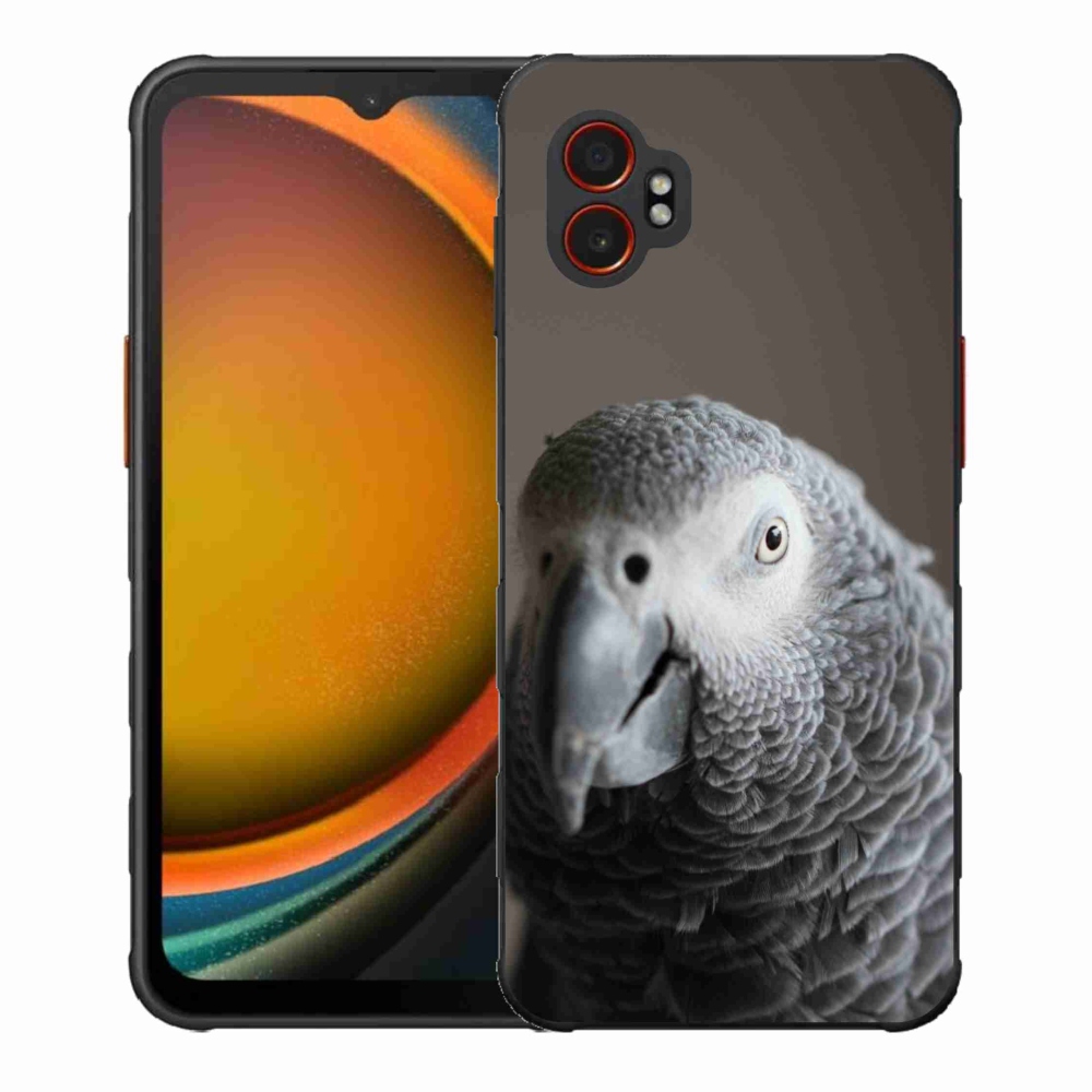 Gelový kryt mmCase na Samsung Galaxy Xcover 7 Pro - papoušek žako 2