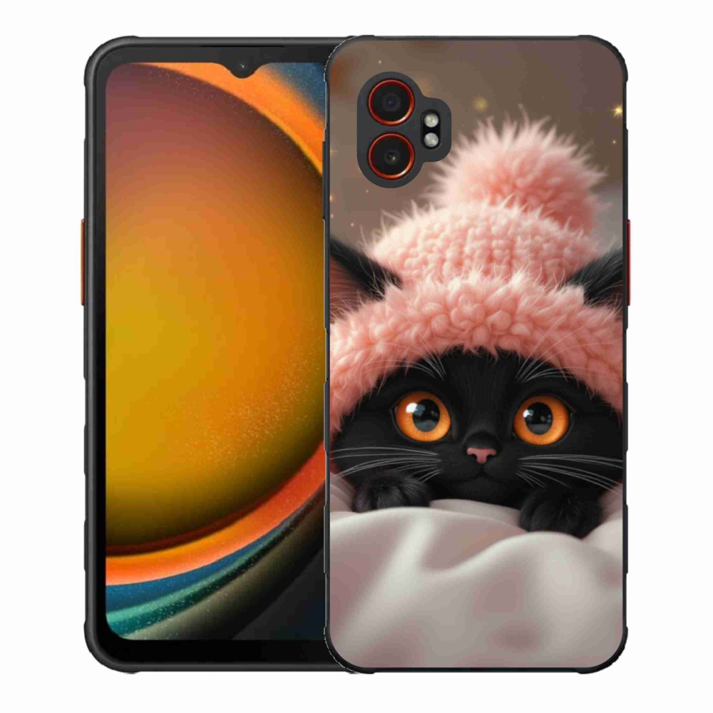 Gelový kryt mmCase na Samsung Galaxy Xcover 7 Pro - roztomilé kotě 7