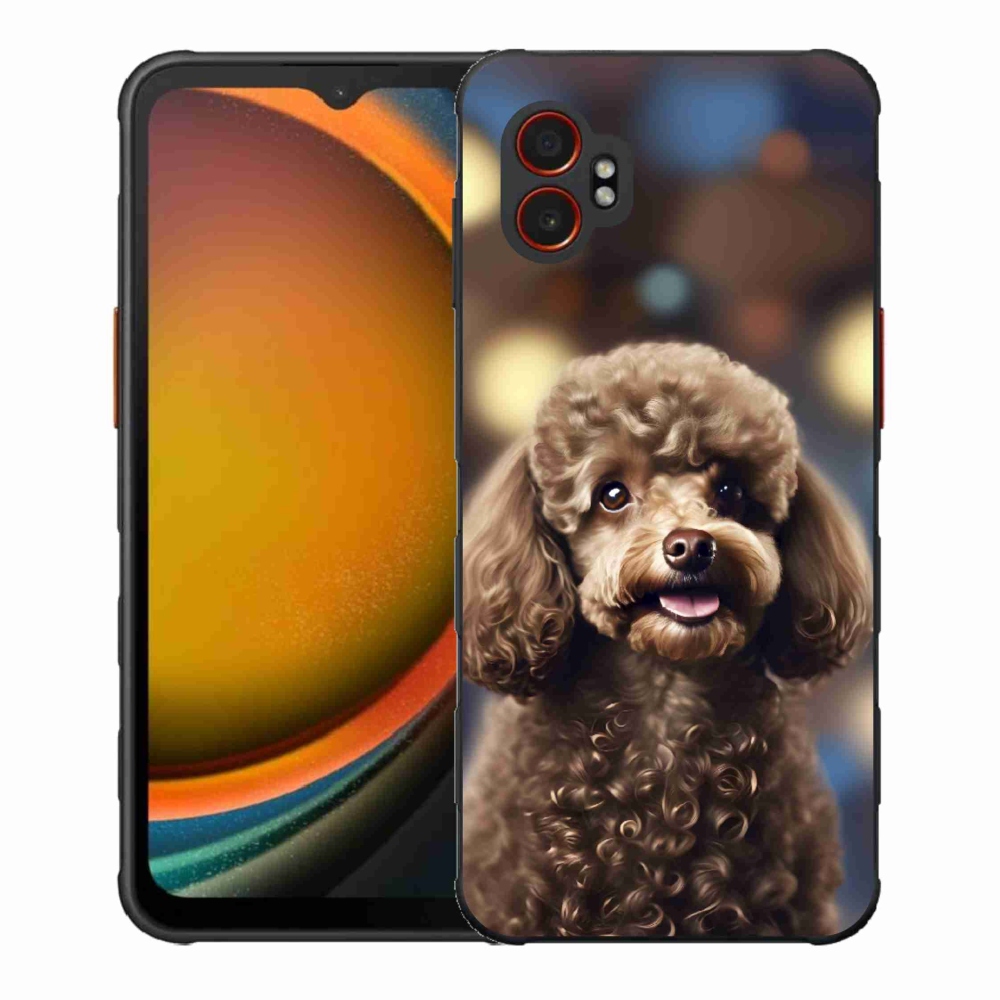 Gelový kryt mmCase na Samsung Galaxy Xcover 7 Pro - roztomilý pudl