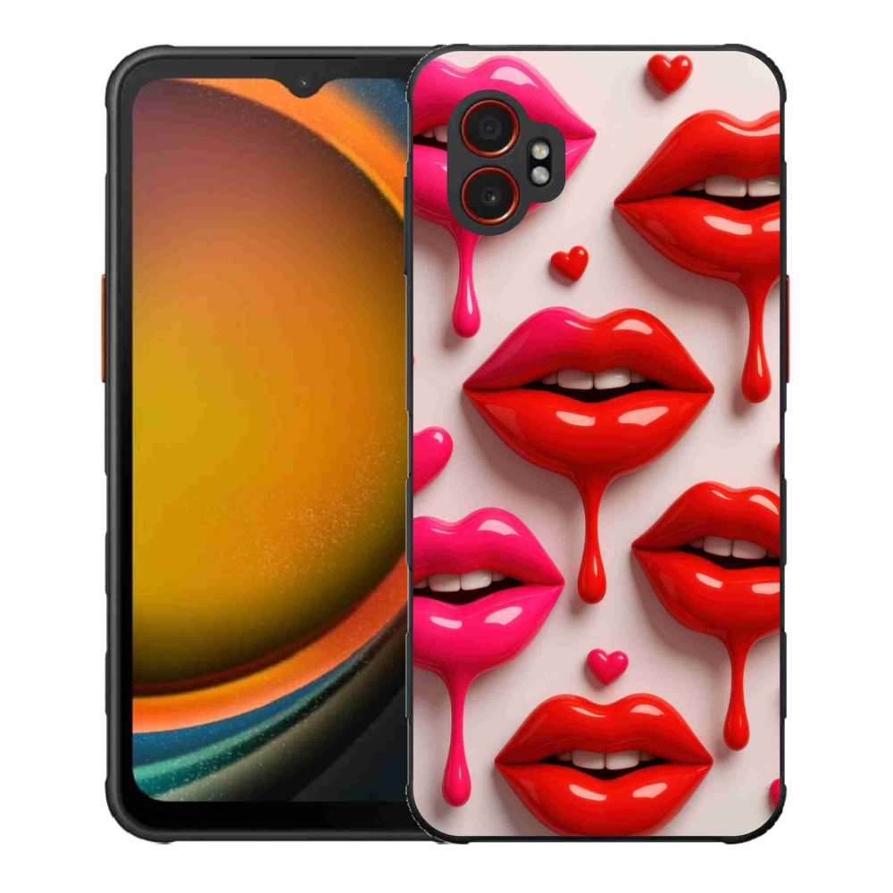 Gelový kryt mmCase na Samsung Galaxy Xcover 7 Pro - rty 2