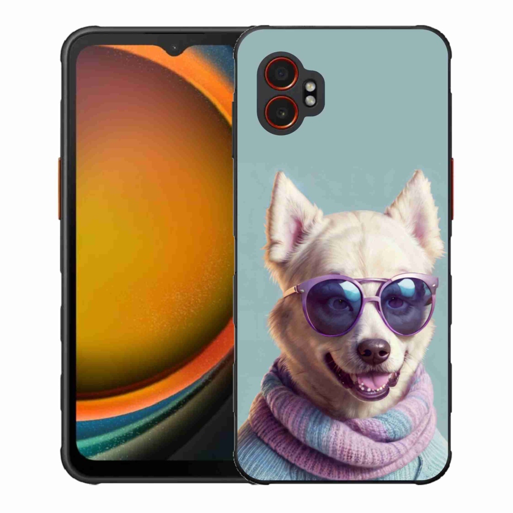 Gelový kryt mmCase na Samsung Galaxy Xcover 7 Pro - stylový německý špic