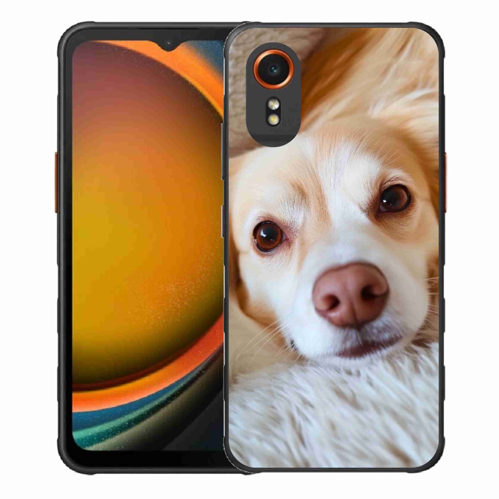 Gelový kryt mmCase na Samsung Galaxy Xcover 7 - Roztomilá čivava