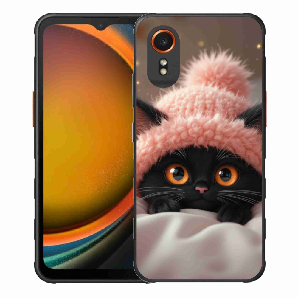 Gelový kryt mmCase na Samsung Galaxy Xcover 7 - roztomilé kotě 7