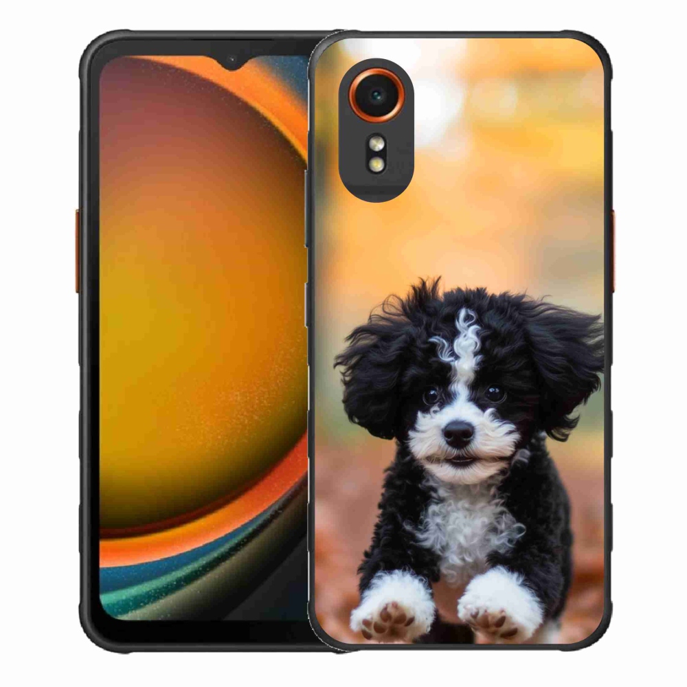 Gelový kryt mmCase na Samsung Galaxy Xcover 7 - roztomilé štěně 2