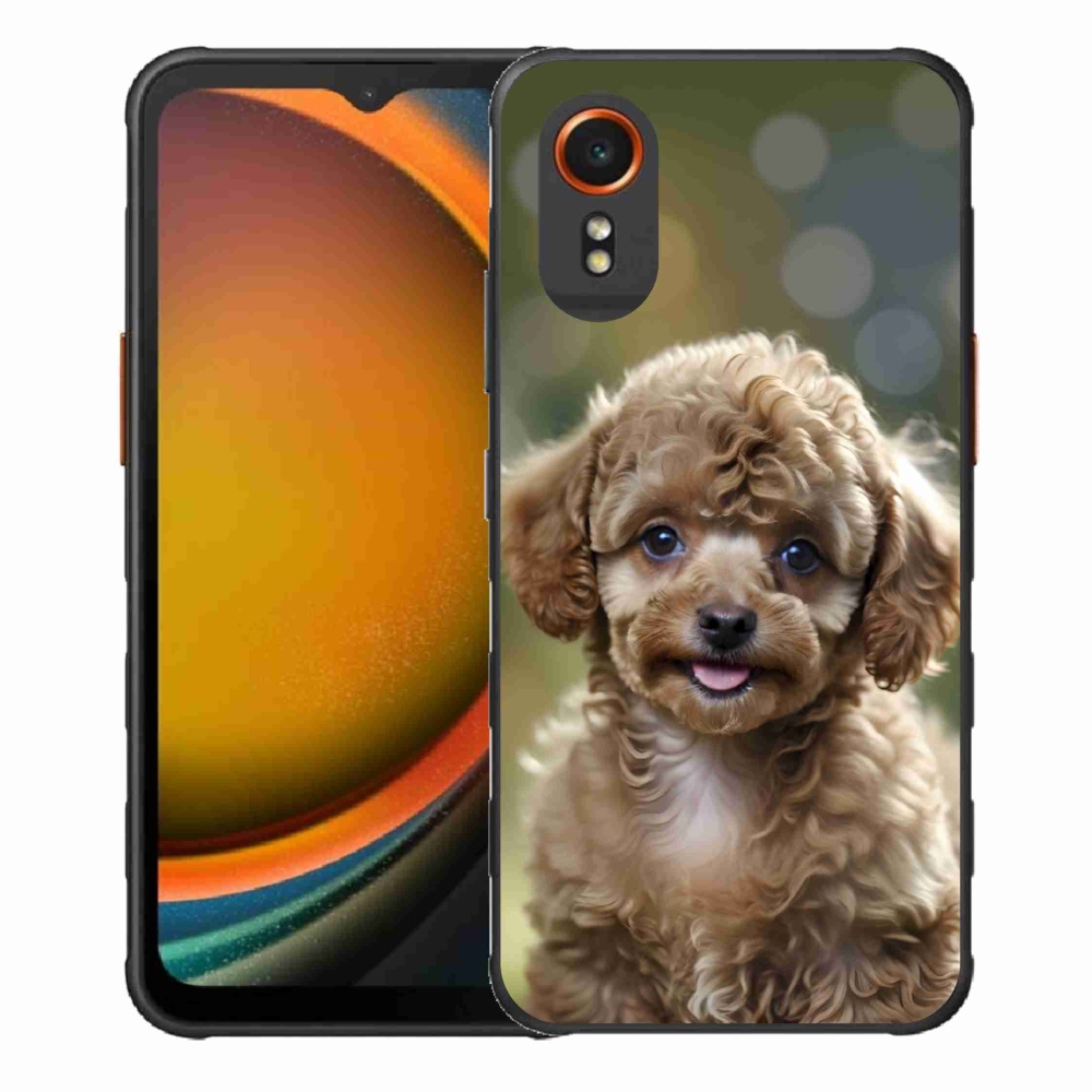 Gelový kryt mmCase na Samsung Galaxy Xcover 7 - roztomilý pudl