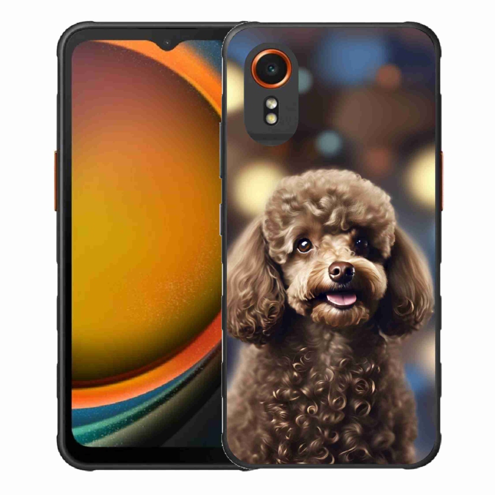 Gelový kryt mmCase na Samsung Galaxy Xcover 7 - roztomilý pudl