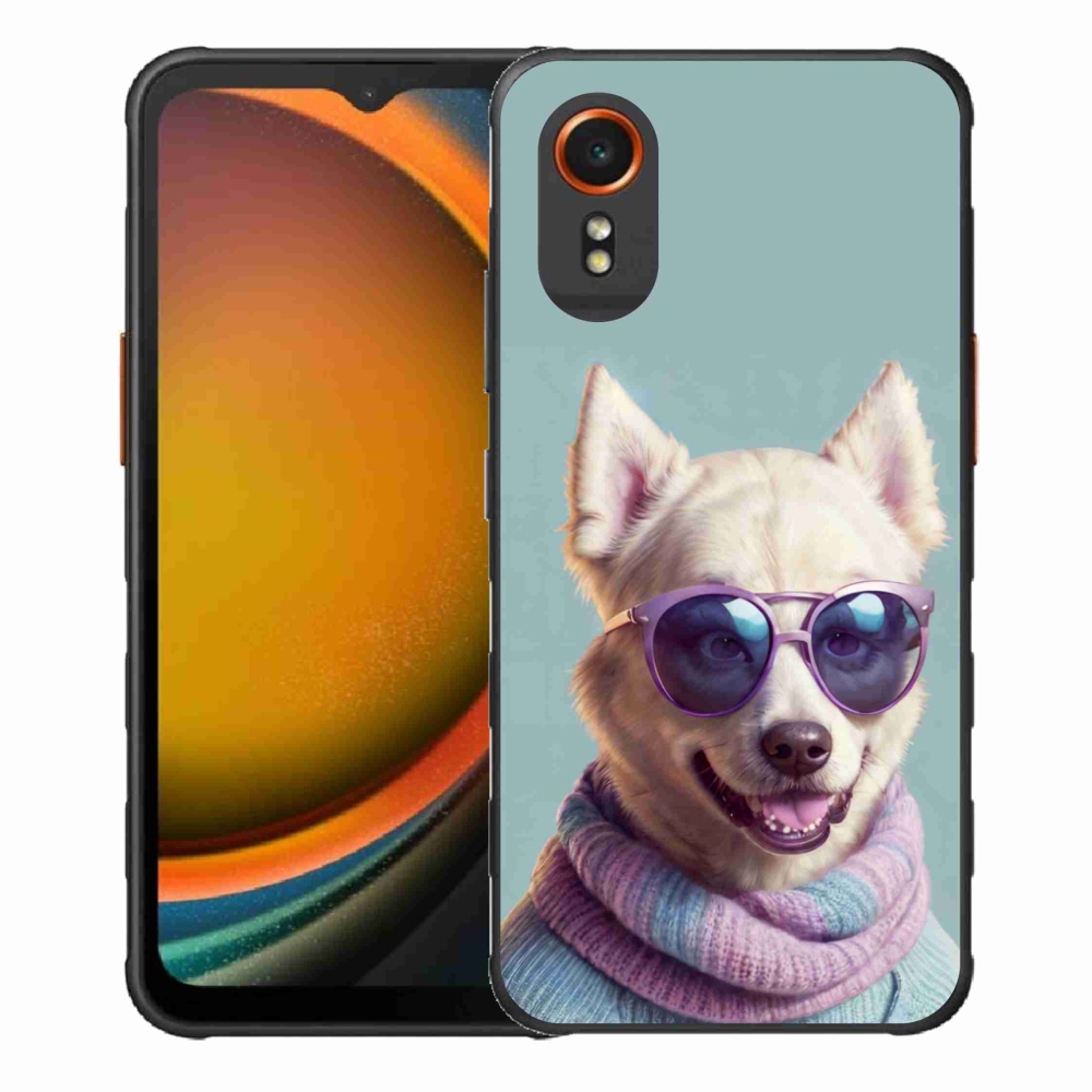 Gelový kryt mmCase na Samsung Galaxy Xcover 7 - stylový německý špic