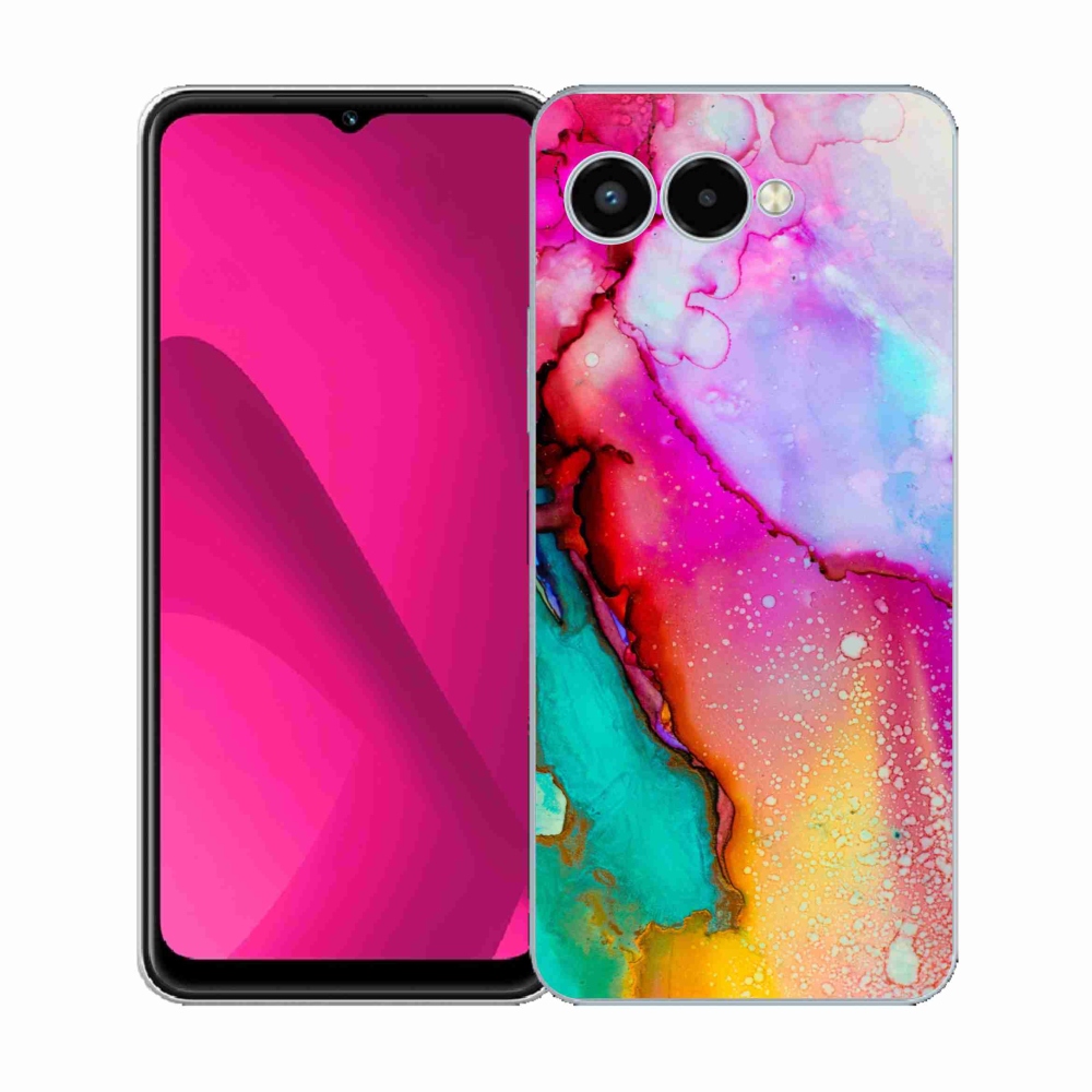 Gelový kryt mmCase na T-Mobile T Phone 3 - abstrakt 24