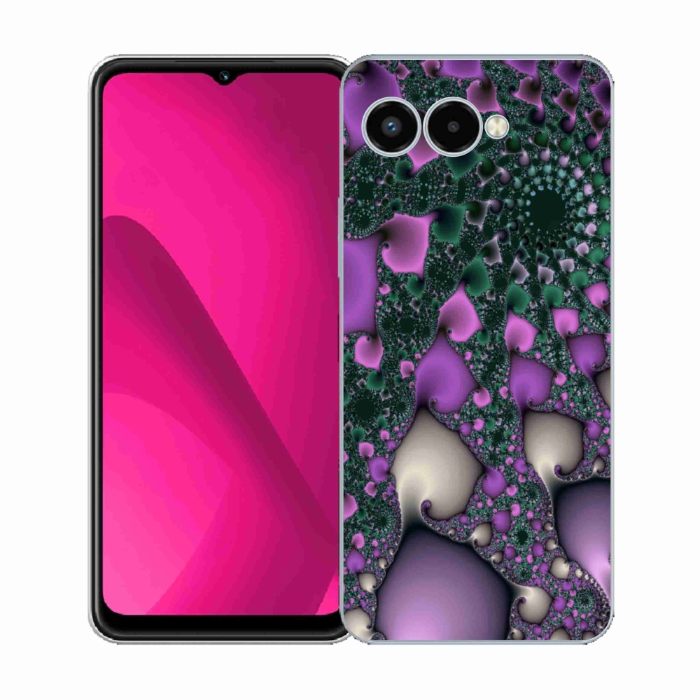 Gelový kryt mmCase na T-Mobile T Phone 3 - abstrakt 7