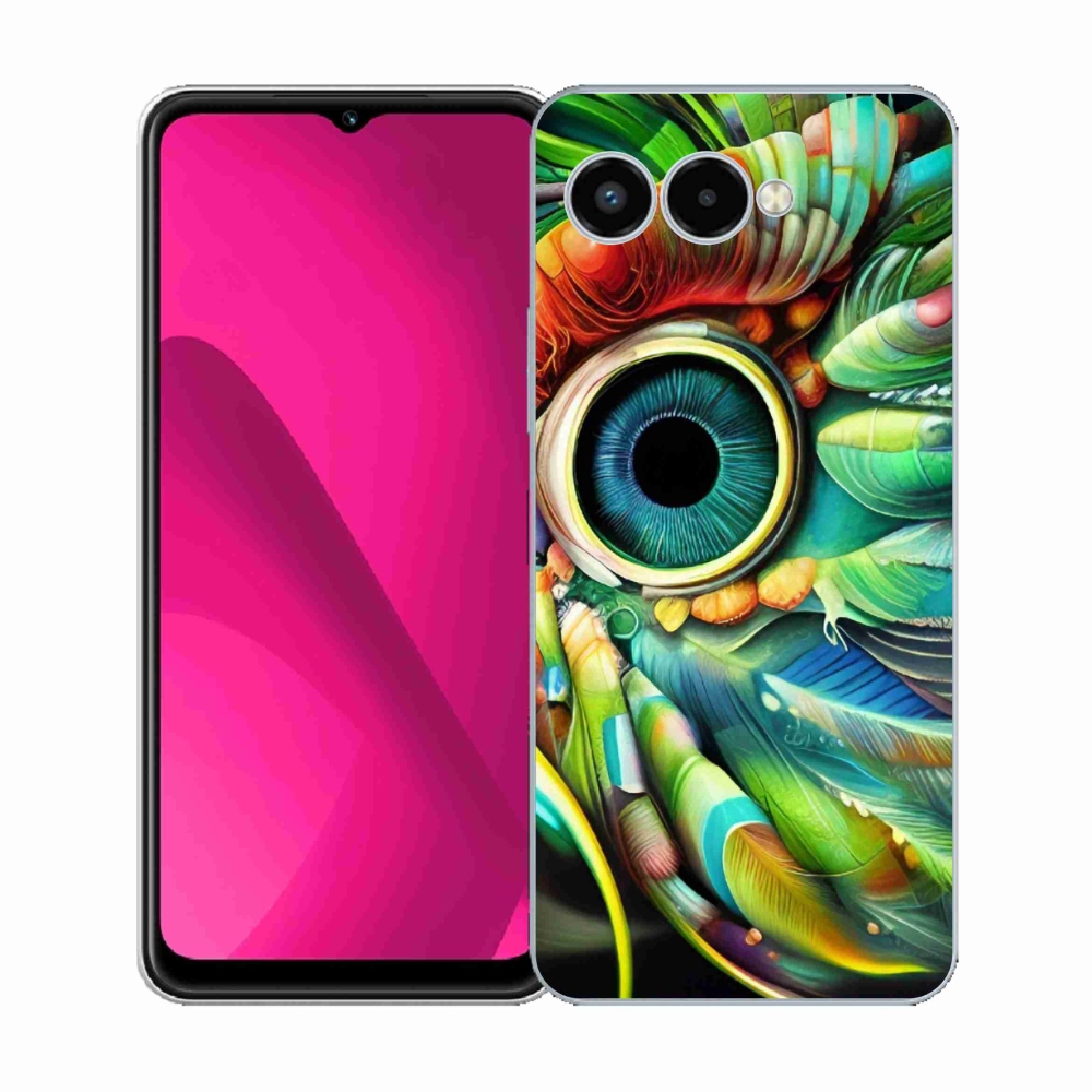Gelový kryt mmCase na T-Mobile T Phone 3 - abstraktní motiv 18